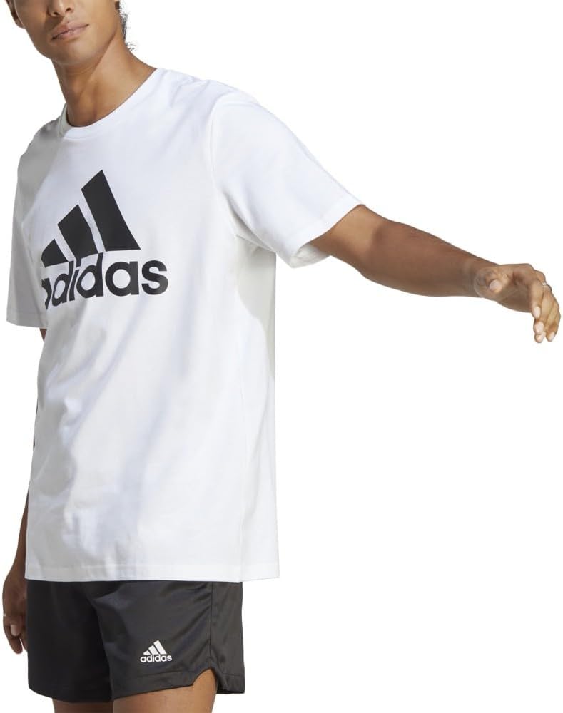 adidas Men's Essentials Single Jersey Big Logo T-Shirt