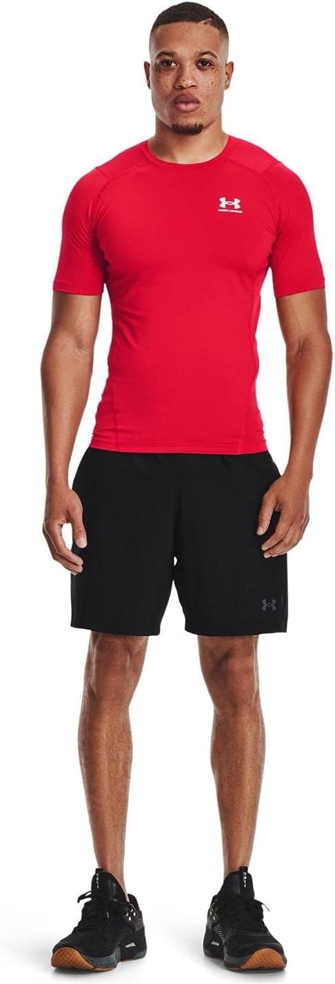 Under Armour Mens Armour Heatgear Compression Short-sleeve T-shirt Short Sleeve