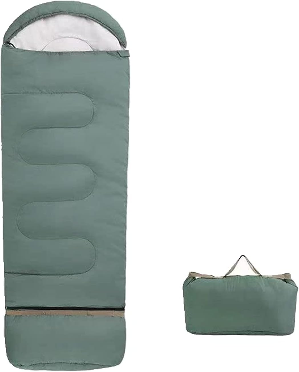 COOLBABY children's growing sleeping bag can be spliced sleeping bag, convenient sleeping bag, suitable for camping home lunch break