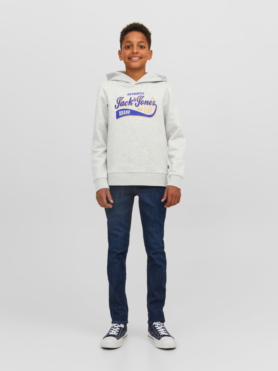 Jack & Jones mens LOGO SWEAT HOOD Sweatshirt