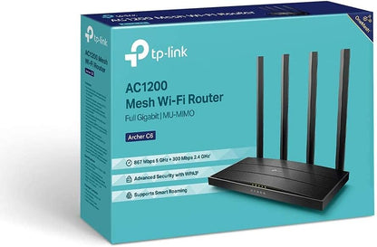 TP-Link Archer AX10 Next-Gen Wi-Fi 6 Router, AX1500 Mbps Gigabit Dual Band Wireless, OneMesh Supported, Beamforming & MU-MIMO, Ideal for Gaming Xbox/PS5/Steam and 4K, Works with Alexa