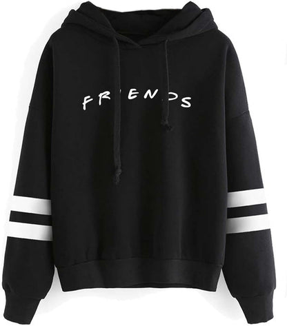 Fashion Casual Friend Hoodie Sweatshirt Friend TV Show Merchandise Women Graphic Tops Hoodies Sweater Funny Hooded Pullover