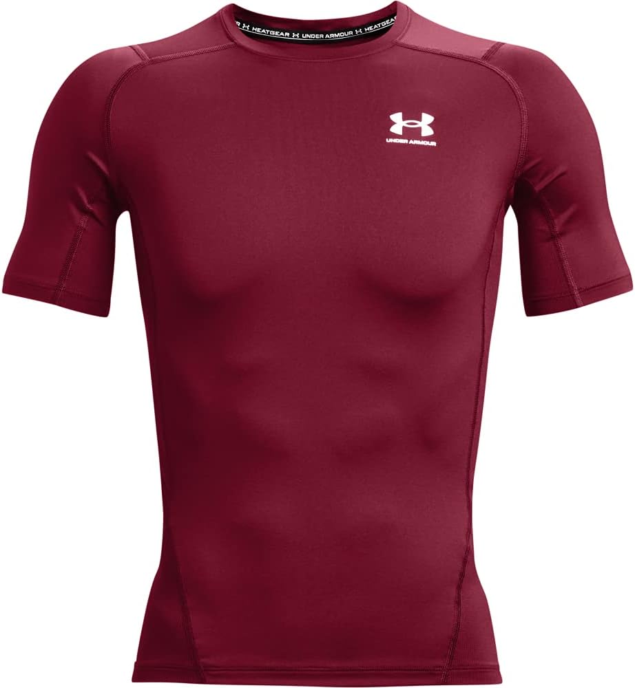 Under Armour mens Armour Heatgear Compression Short-sleeve T-shirt Short Sleeve