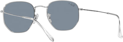 Ray-Ban Women's Rb3548n Hexagonal Flat Lens Sunglasses