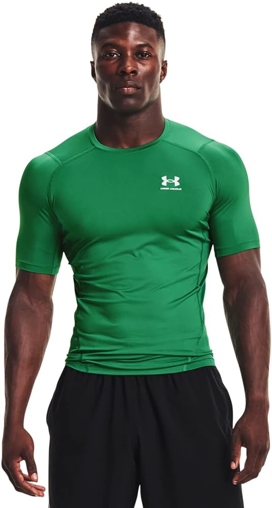 Under Armour Mens Armour Heatgear Compression Short-sleeve T-shirt Short Sleeve