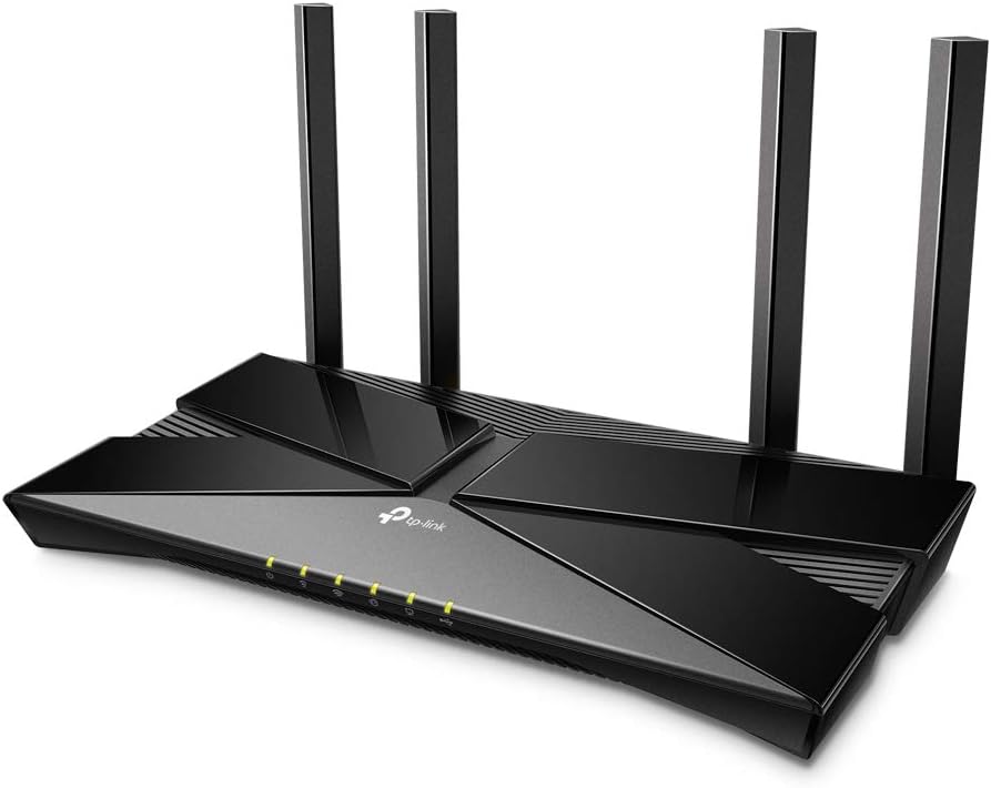 TP-Link Archer AX10 Next-Gen Wi-Fi 6 Router, AX1500 Mbps Gigabit Dual Band Wireless, OneMesh Supported, Beamforming & MU-MIMO, Ideal for Gaming Xbox/PS5/Steam and 4K, Works with Alexa