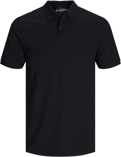 Jack & Jones Mens Jjebasic Plain Polo Shirt SS Noos Regular Fit Polo-Shirt (pack of 1)