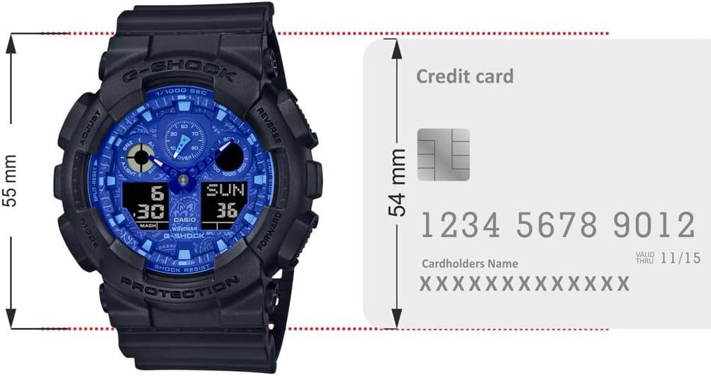 Casio AW 500Bb 1E G Shock Analog Digital Watch