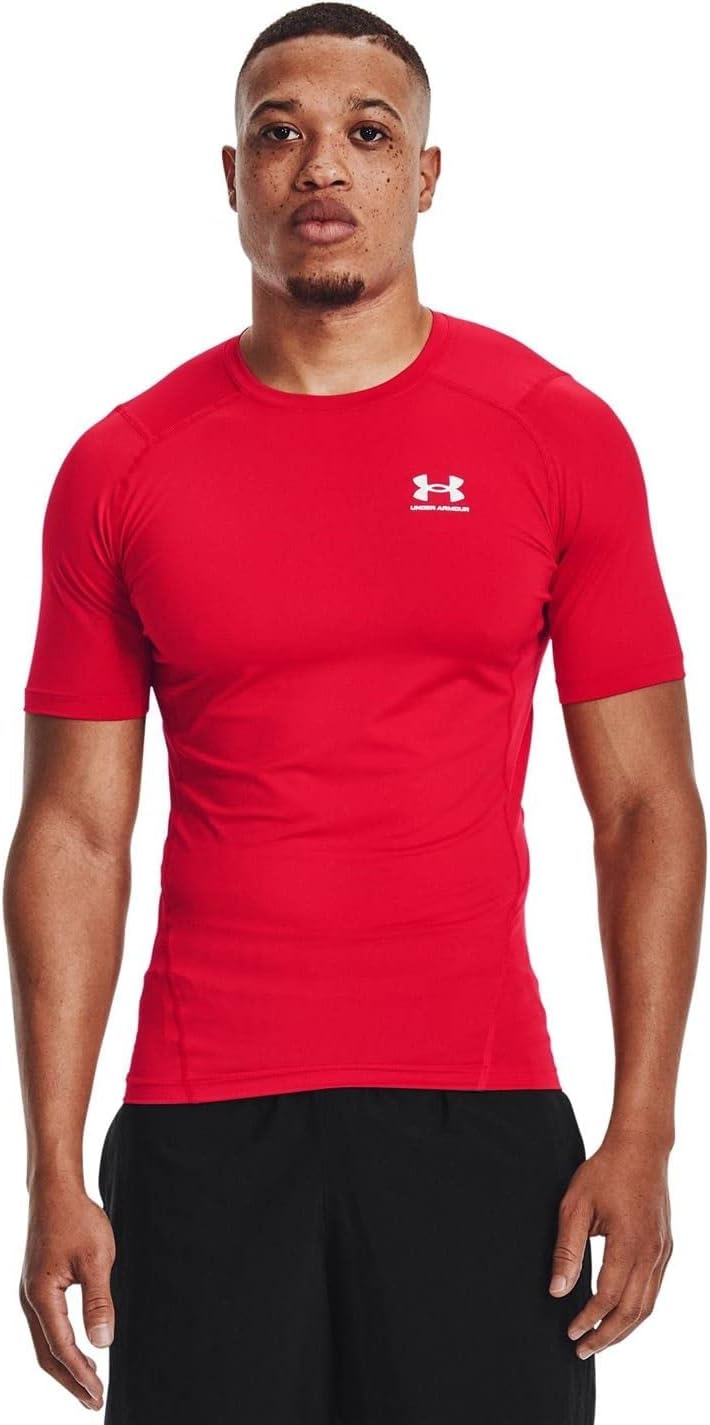 Under Armour Mens Armour Heatgear Compression Short-sleeve T-shirt Short Sleeve