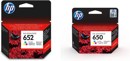 HP 652 Black Original Ink Cartridge [F6V25AE] | Works with HP DeskJet 3787, 3789, 3835, 4535 Printers