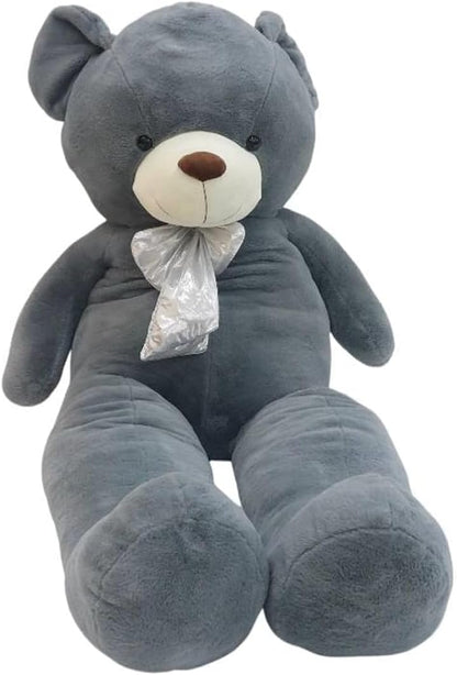 Miila Teddy Bear Large Size Plush Toy Hug Big Plush Teddy Bear Valentines Day Gift for Girlfriend (180Cm) (Grey)