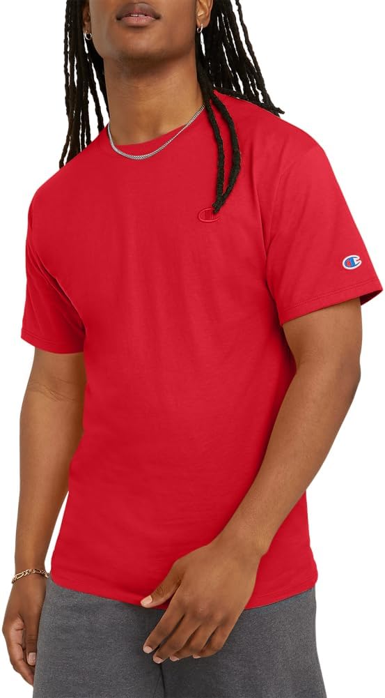 Champion mens Classic Jersey T-shirt Shirt (pack of 1)