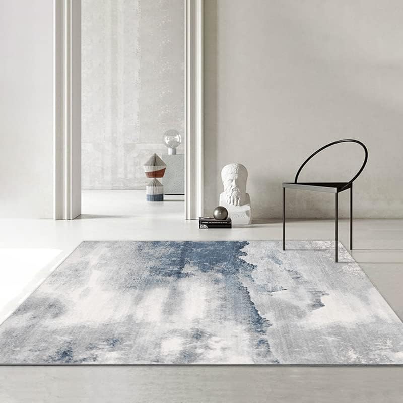 MONOGUE Modern Abstract Area Rugs,Non-Slip Short Pile Soft Carpet Rugs for Bedroom Living Room, Hallway, Dining Room, Office, Dorm Room (160cm x 230cm, MNJ-3)