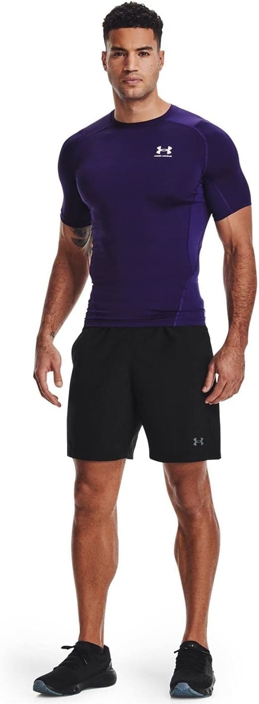 Under Armour Mens Armour Heatgear Compression Short-sleeve T-shirt Short Sleeve