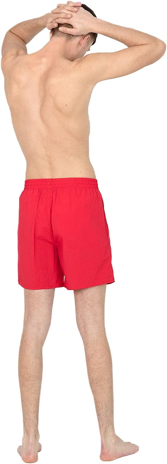 Speedo Essentials 16" Watershorts, Comfortable Fit, Classic Style, Drawstring Waist, Navy, Mens Size XS