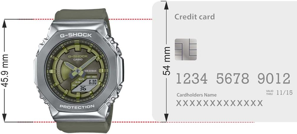 Casio G-Shock Analog-Digital World Time Watch