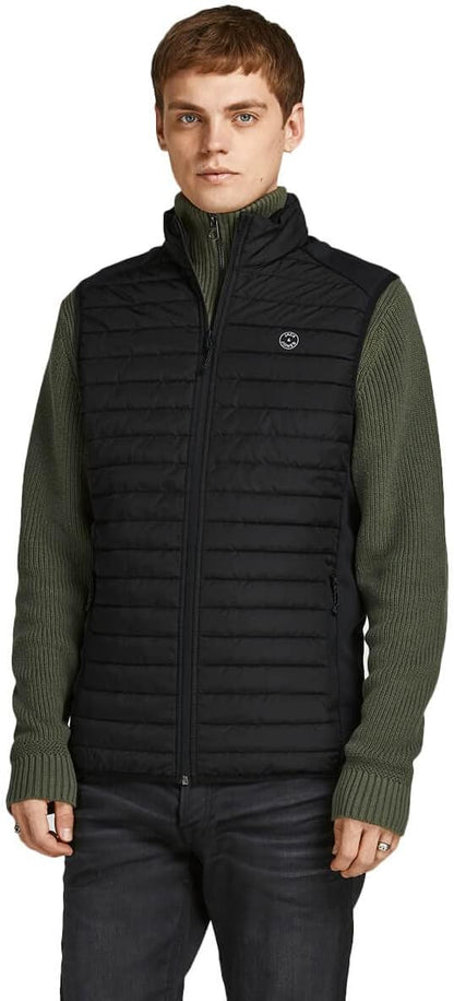 Jack & Jones mens JJEMULTI BODYWARMER COLLAR NOOS Bodywarmer (pack of 1)