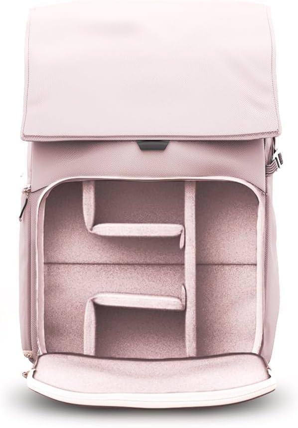 BREVITE - The Runner - Compact Camera Backpacks for Photographers - A Minimalist & Travel-friendly Photography Backpack Compatible With Both Laptop & DSLR Accessories 18L (Green), Green, Camera