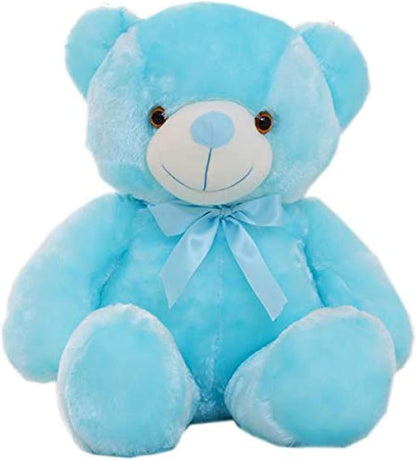 50cm Kids Toys Led Light Teddy Bear Stuffed Toy Led Lighting Christmas Plush Toys-Blue