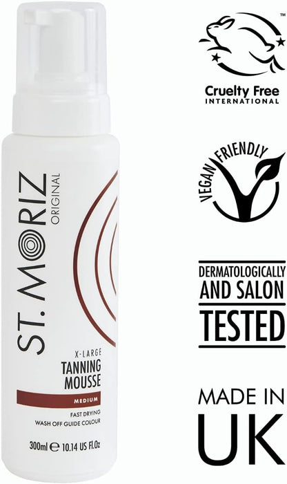 St. Moriz Self Tanning Fast Self Tanning Mousse (With Shade Control)