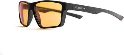 HORUS X • Blue Light Blocking Glasses - Gaming and Sunglasses - Anti-Fatigue & Eyestrain for Screens - Esport - Men and Women