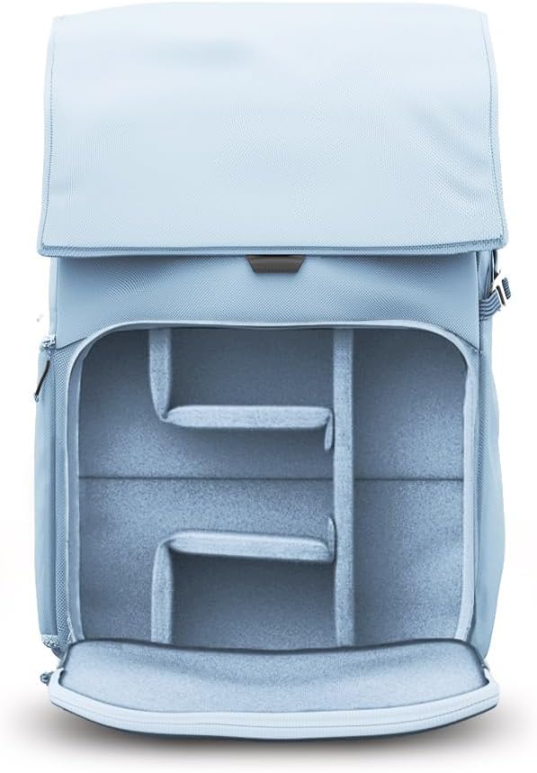 BREVITE - The Runner - Compact Camera Backpacks for Photographers - A Minimalist & Travel-friendly Photography Backpack Compatible With Both Laptop & DSLR Accessories 18L (Green), Green, Camera