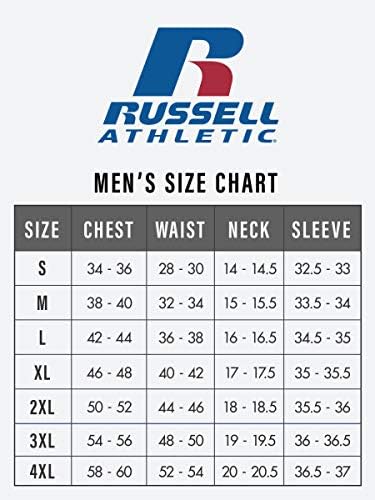 Russell Athletic Men's Dri-Power Open Bottom Sweatpants with Pockets