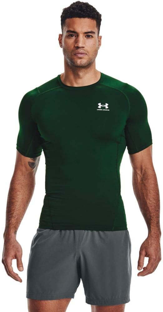 Under Armour Mens Armour Heatgear Compression Short-sleeve T-shirt Short Sleeve