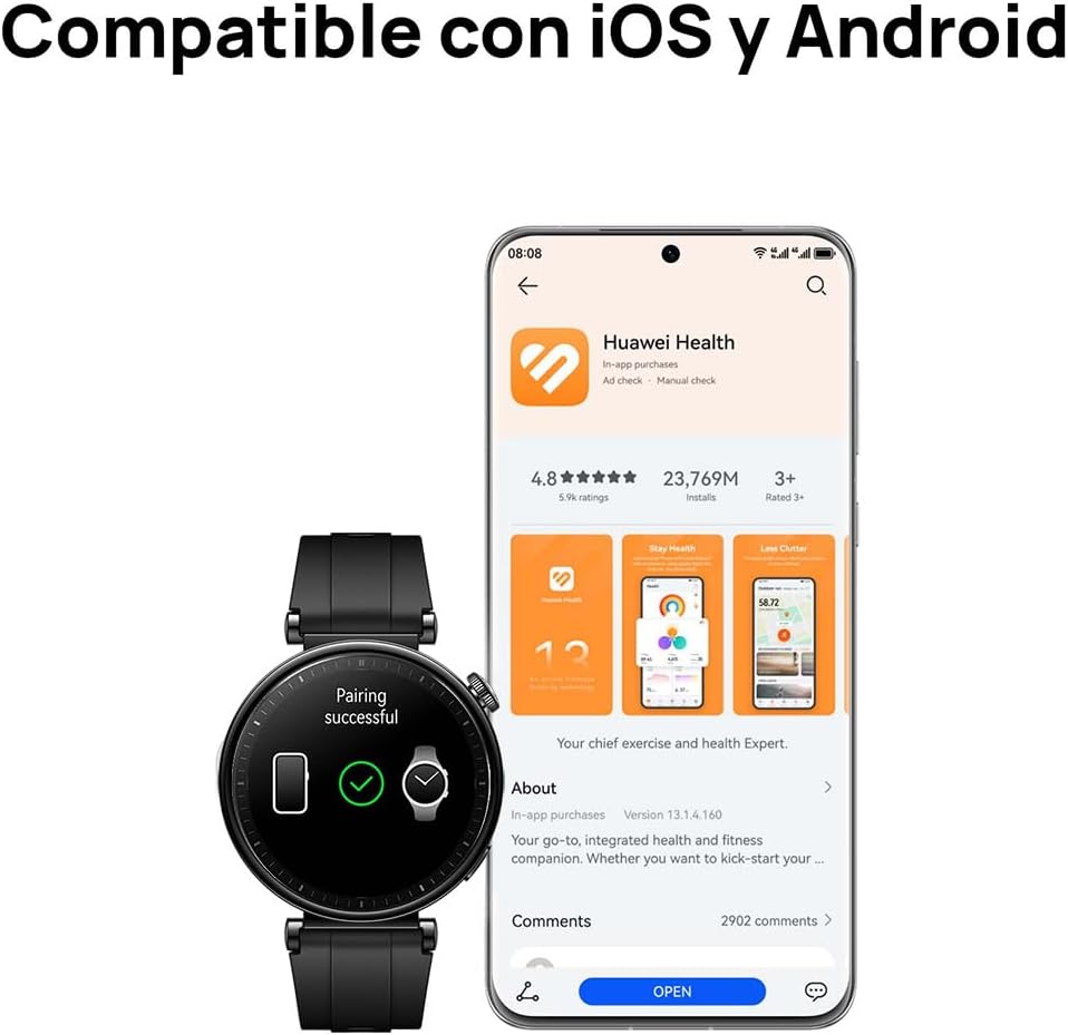 Huawei smartwatch compatible online con iphone