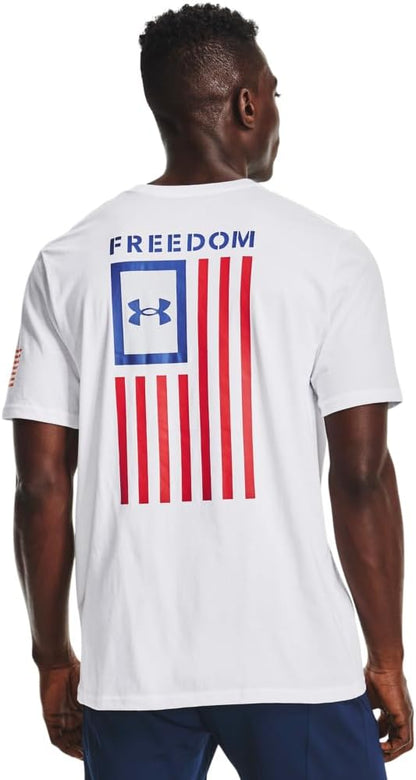 Under Armour mens New Freedom Flag T-Shirt Shirt