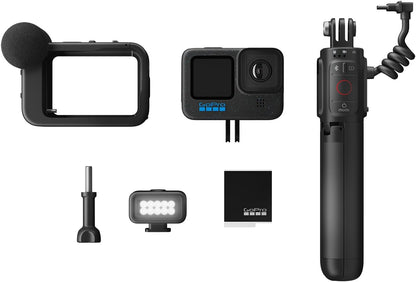 GoPro HERO12 Black + Accessories Bundle, Includes Handler + Head Strap 2.0 + Enduro Battery + Carrying Case