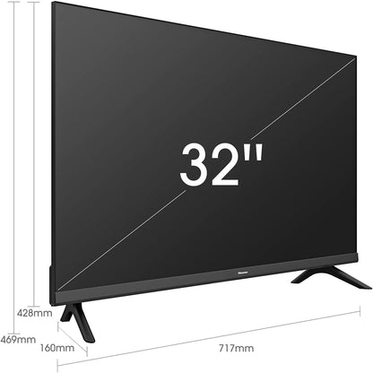 Hisense 32 Inch TV FHD Smart TV With Netflix Youtube Prime Video Dolyby Audio & Bezelless Design Model - 32A4HAE (2022-23)