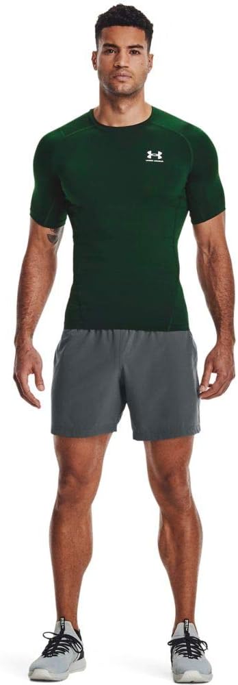 Under Armour Mens Armour Heatgear Compression Short-sleeve T-shirt Short Sleeve