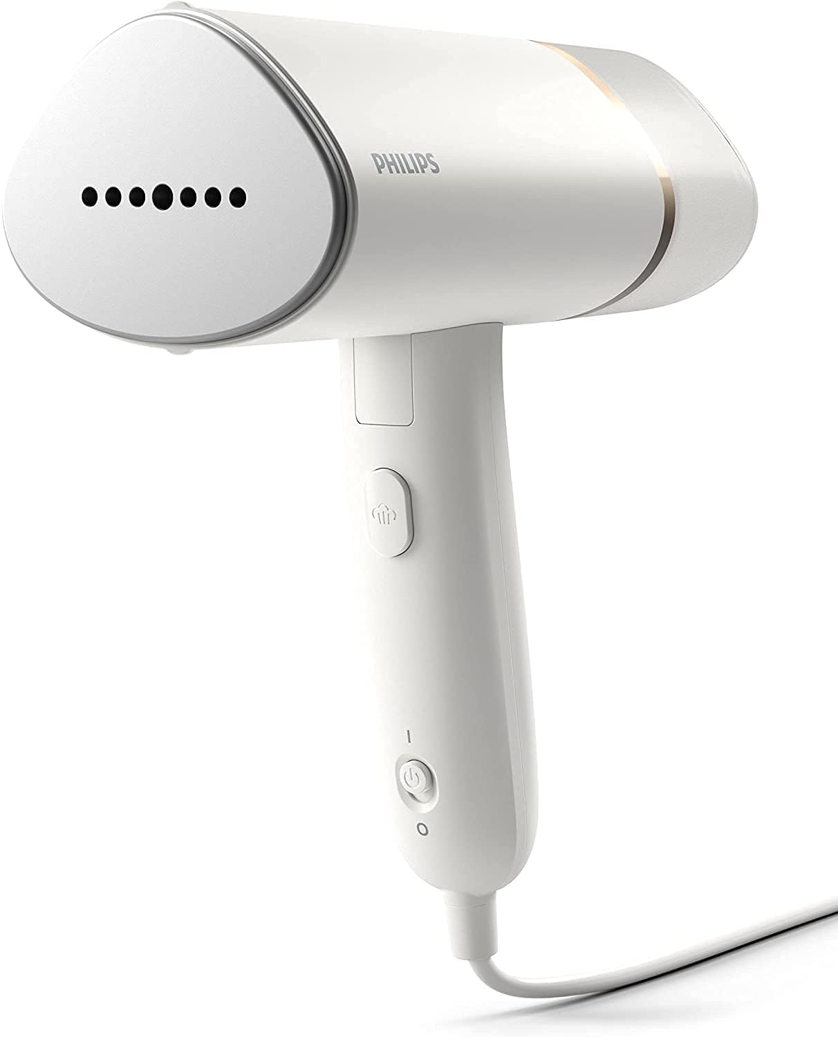 PHILIPS 3000 series Compact and foldable Handheld Steamer STH3020/16, White, UAE Version