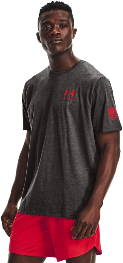 Under Armour mens New Freedom Flag T-Shirt Shirt