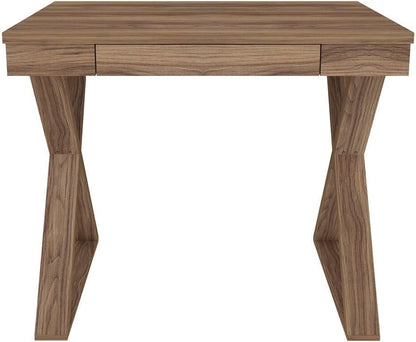 Artany Veneza Desk, Nogal, W 90.8 X D 50 cm H 77.6