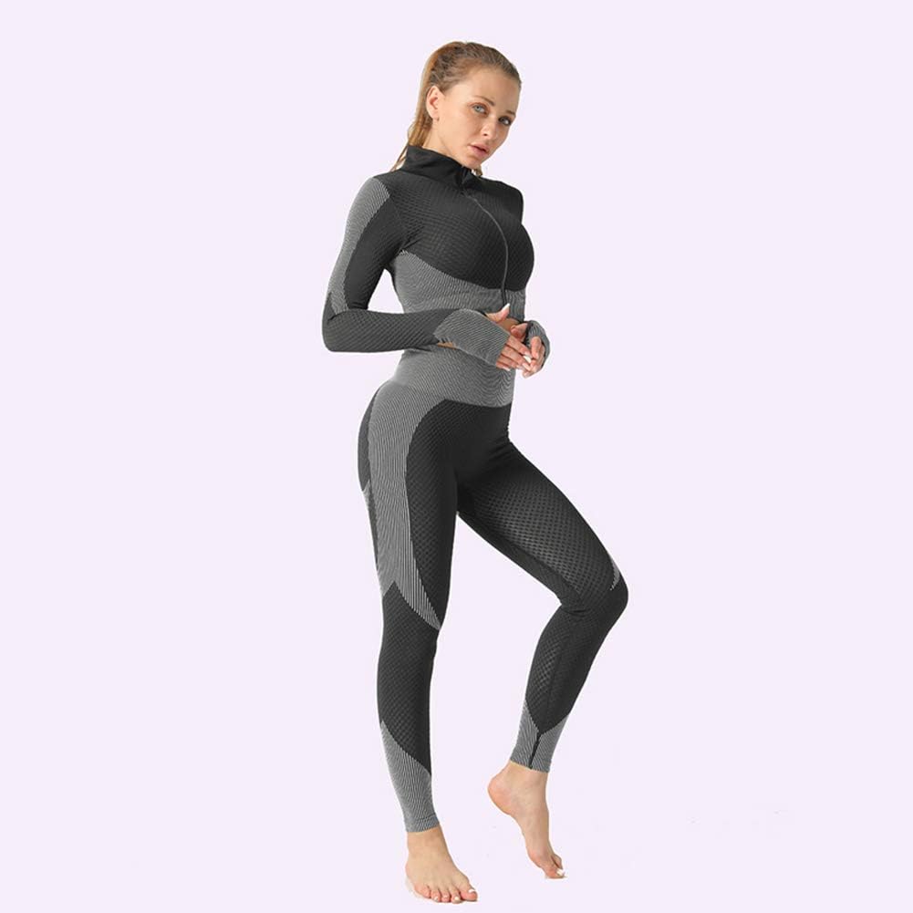 Veriliss 3pcs Gym Clothes for Women Tracksuit Womens Full Set Outfits Workout Joggers Yoga Sportswear Leggings and Stretch Sports Bra Jumpsuits Clothes Sets