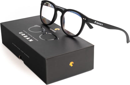 HORUS X • Blue Light Blocking Glasses - Gaming and Sunglasses - Anti-Fatigue & Eyestrain for Screens - Esport - Men and Women