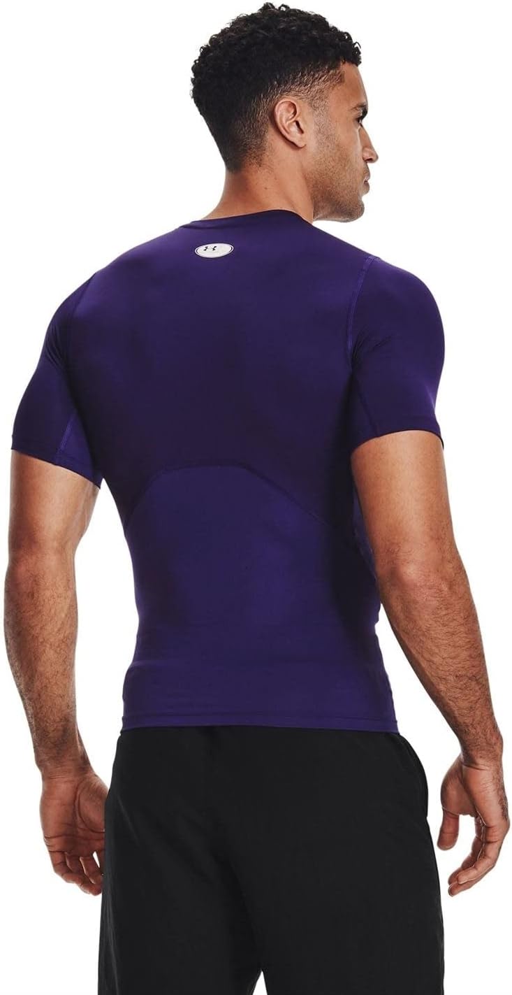 Under Armour Mens Armour Heatgear Compression Short-sleeve T-shirt Short Sleeve