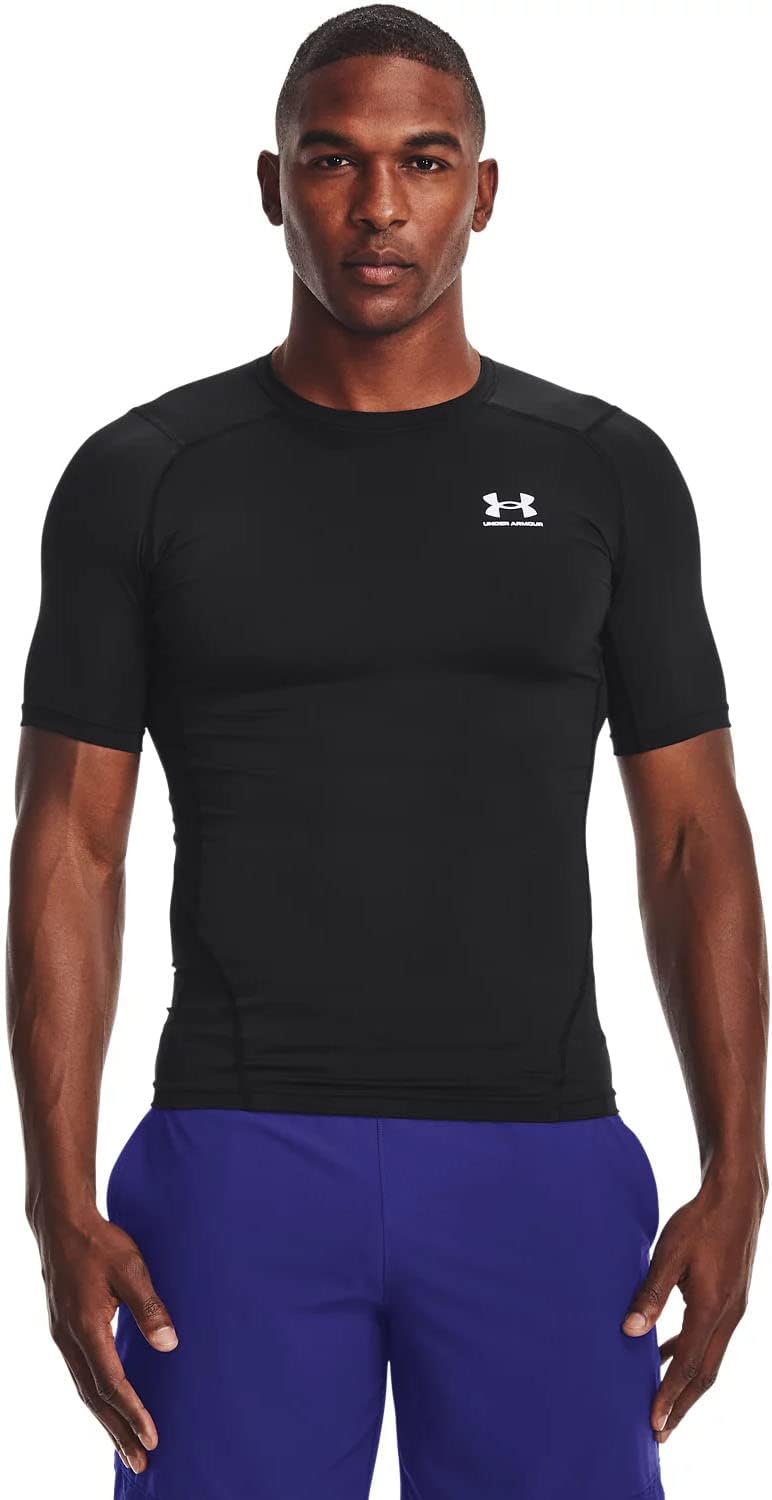 Under Armour mens Armour Heatgear Compression Short-sleeve T-shirt Short Sleeve