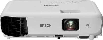 Epson CO-W01 WXGA Projector, 3LCD technology, 3,000 lumen brightness, 378inches screen size, White, Compact