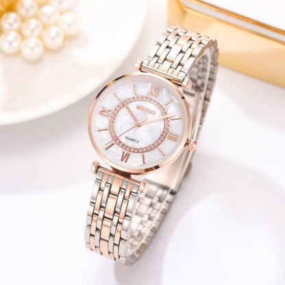 Luxury Womens Watch Gifts Rose Gold for Lady Female Elegant Wrist Watches