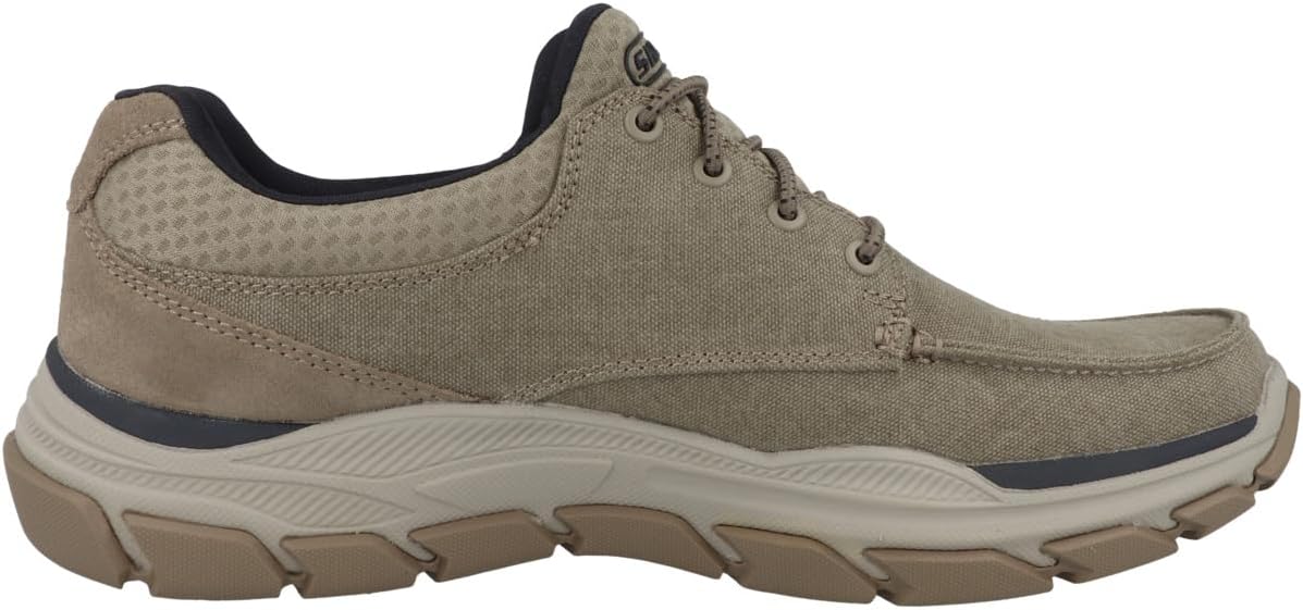 Skechers USA Men's Respected - Loleto mens Moc Toe Bungee Lace Slip On