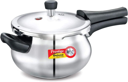 Prestige Stainless Steel Cooker Dlx Alpha Svachh Baby Handi 2 Ltr Cooker Mpd20266 | Silver