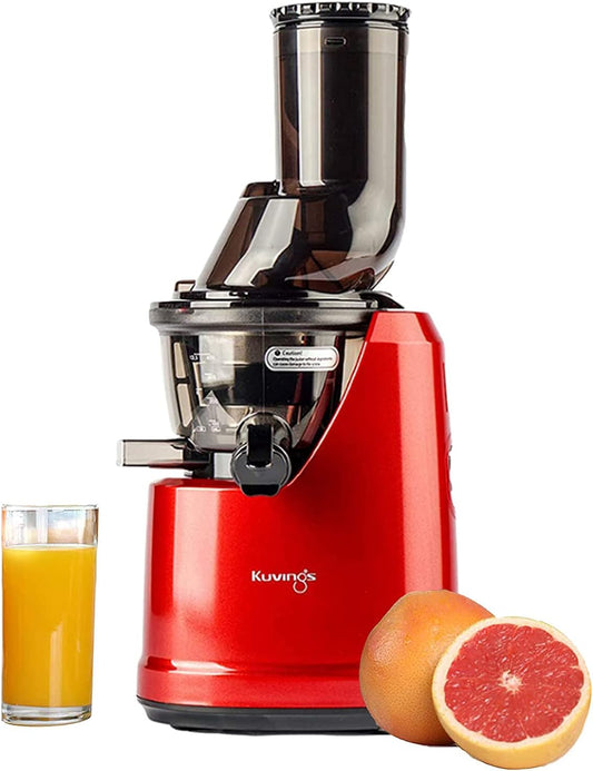 Kuvings B1700 Juicer slow-rotating masticating technology, 3-in-1 multi-function for juice, smoothie and sorbet 100% natural juices, smoothies, and nut milks with maximum nutrients, 2 Years Warranty