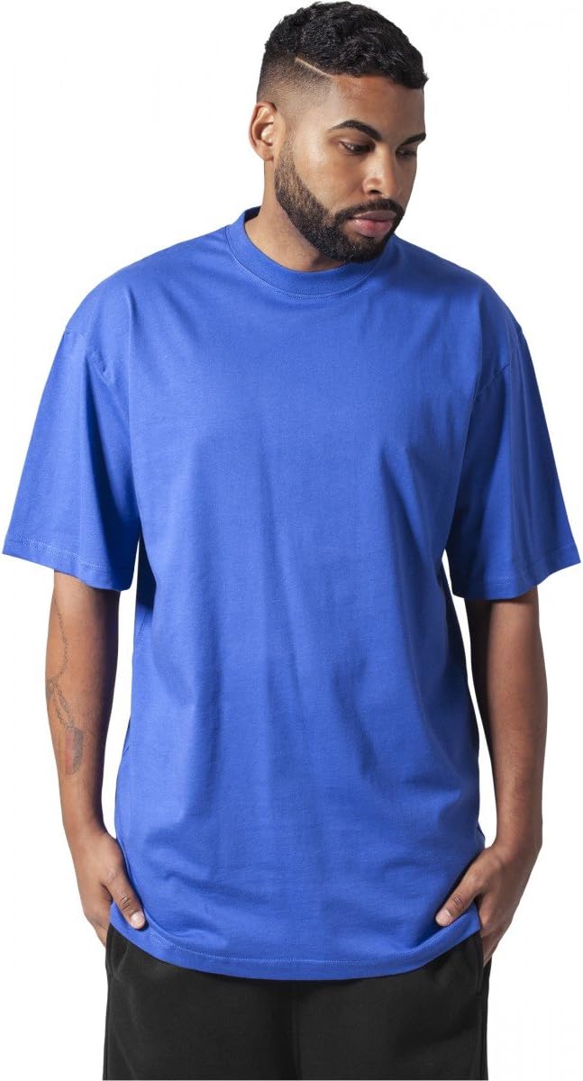 Urban Classics mens Tall Tee Oversized T-Shirt Oversized Short Sleeves T-Shirt with Dropped Shoulders, 100% Jersey Cotton (pack of 1)