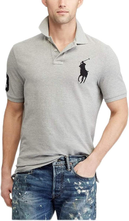 POLO RALPH LAUREN Polo Shirt Classic Custom Fit Short Sleeve Mesh Polo Shirt mens