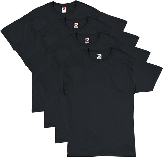 Hanes Ultimate Men's 4-Pack FreshIQ Crew Shirt