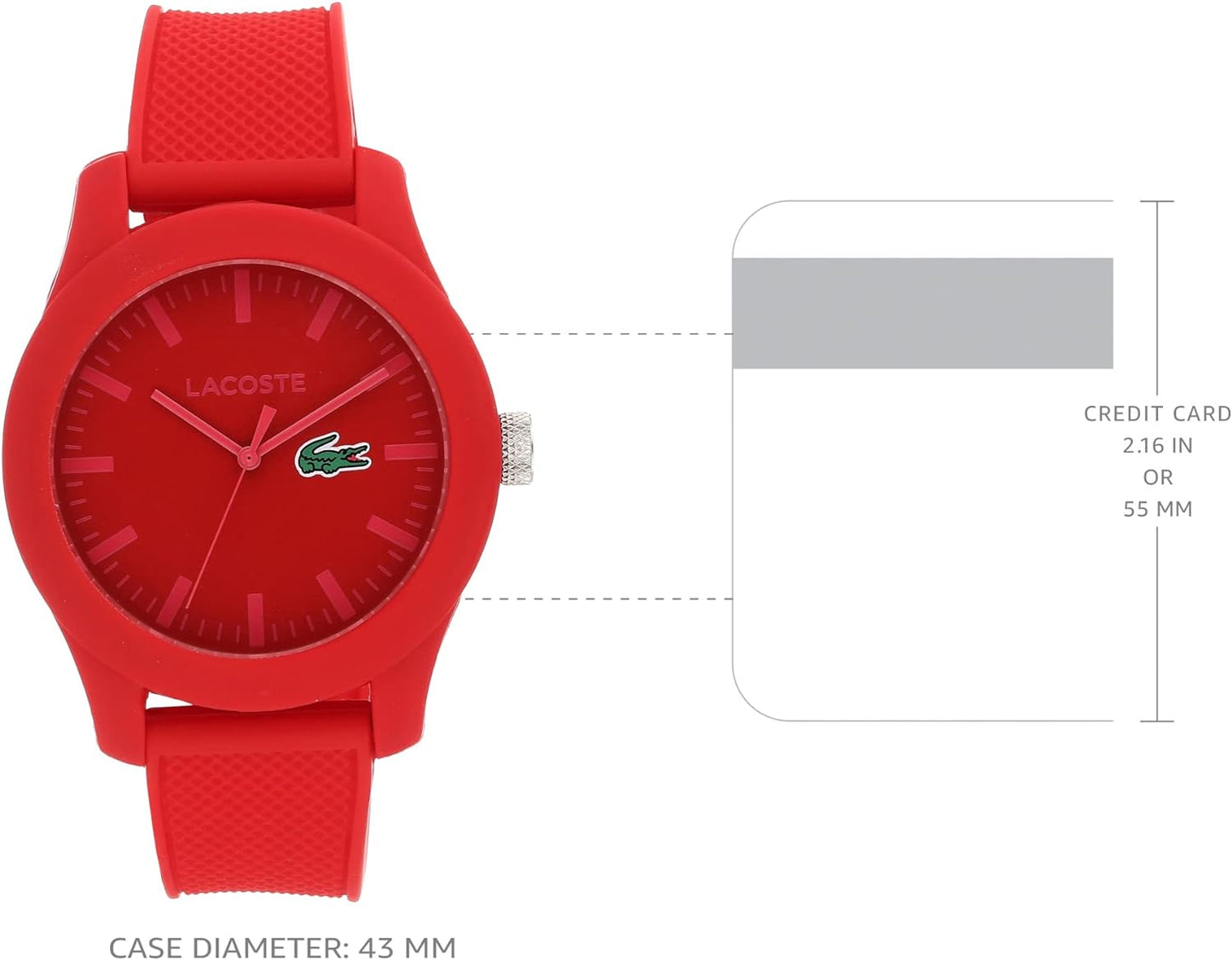 Lacoste Kids's & Men's Silicone Watch