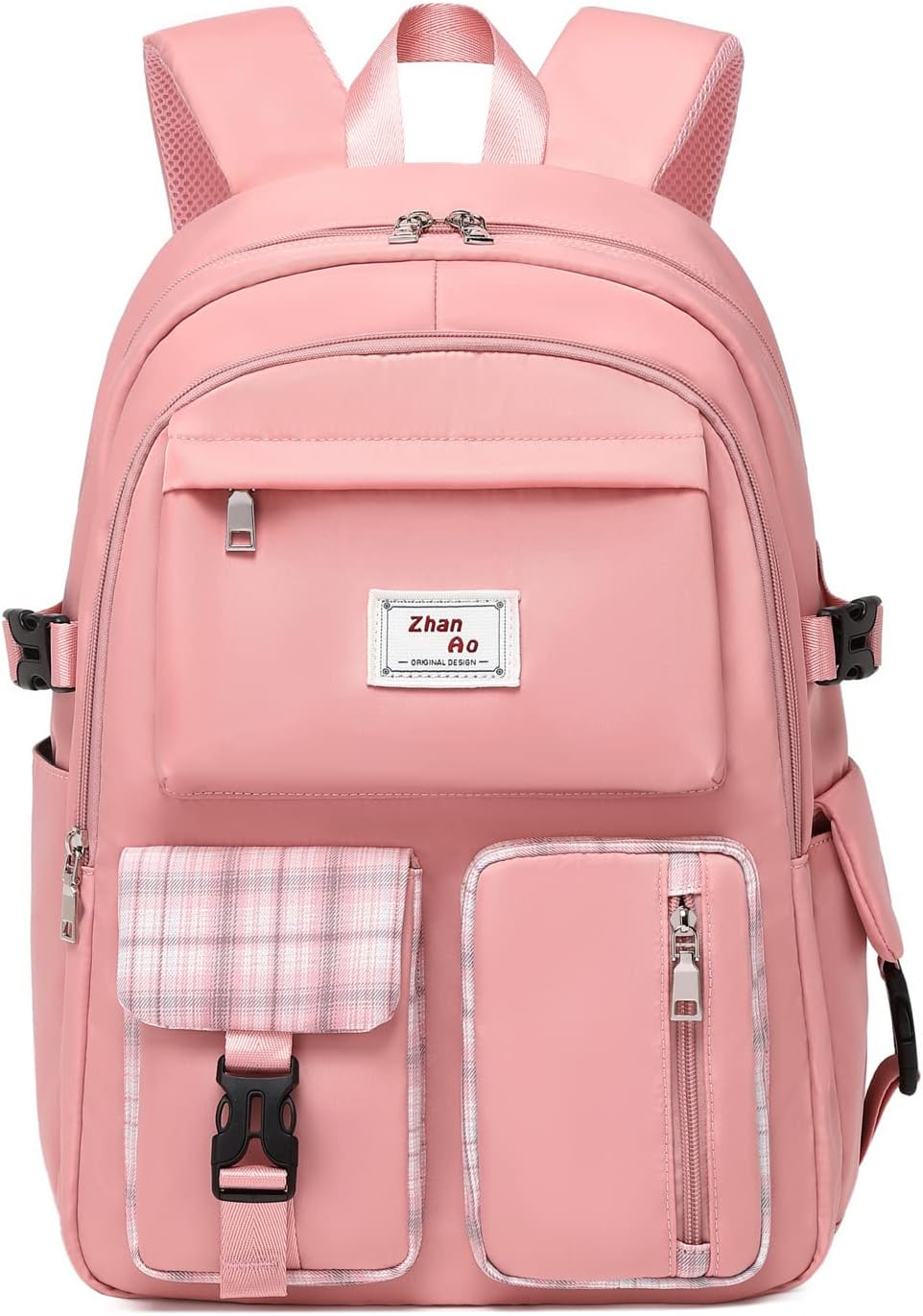 FANDARE Casual Backpack Girl School Bag Boy Daypacks Large Laptop Bag Students College Daypacks Bookbag fit 15.6 inch Laptop Teens Travel Spring Outing Shopping Rucksack Waterproof Polyester